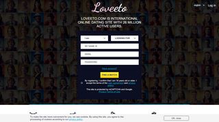 
                            2. loveeto.com is international online dating site with 26 million ...