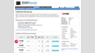 
                            7. Lovefilm DVD Rental - DVD Rental