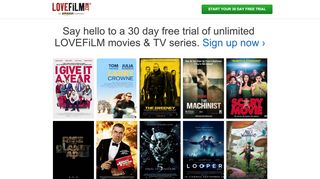 
                            6. Lovefilm Free Trial - Start your Free Trial with …