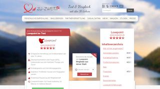 
                            6. Lovepoint im Test August 2019: Abzocke oder …