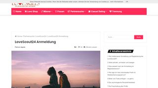 
                            7. LoveScout24 Anmeldung - Finden Sie Ihr Glück jetzt auch online