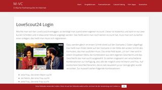 
                            3. LoveScout24 Login - m-vc.com