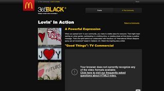 
                            7. Lovin' In Action :: 365black.com