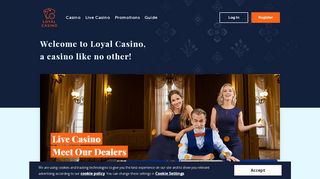 
                            9. Loyal Casino - Most Played Online Casino On The Internet