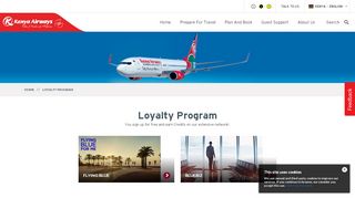 
                            7. Loyalty Program-Kenya Airways