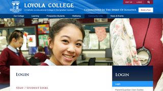 
                            4. Loyola College Login