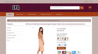 
                            4. LPA outlet, LPA Dress 27 Nude Women, lpa online login huge ...