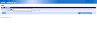 
                            4. LPS.NET - Login - SAFIN.NET