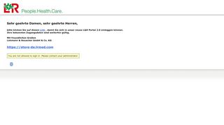 
                            2. L&R Arztportal - Lohmann & Rauscher