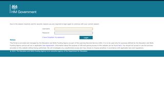 
                            3. lrs.education.gov.uk - Log in