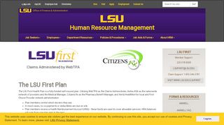 
                            1. LSU First Plan administered by WebTPA | LSU Human Resource ...