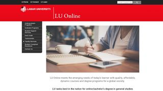 
                            8. LU Online - Lamar University
