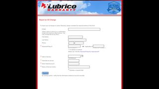 
                            3. Lubrico Oil Change Record
