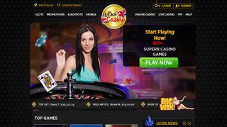 
                            2. Lucks Casino Mobile Pay by Phone & Online Top …
