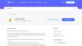 
                            5. Lucky Orange | BigCommerce