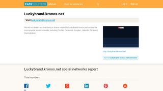 
                            6. Luckybrand Kronos (Luckybrand.kronos.net) full social ...