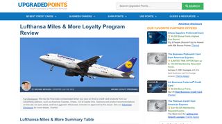 
                            4. Lufthansa Miles & More Loyalty Program - In-Depth Review ...