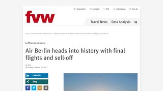 
                            5. Lufthansa takeover: Air Berlin heads into history with ...