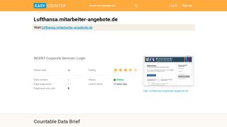 
                            7. Lufthansa.mitarbeiter-angebote.de: INCENT Corporate ...