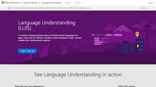 
                            11. LUIS (Language Understanding) – Cognitive Services – Microsoft Azure