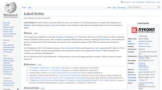 
                            8. Lukoil Serbia - Wikipedia