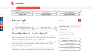 
                            7. Lularoe Login | Lularoe Login