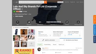 
                            9. Lulu And Sky Brands Pvt Ltd (Corporate Office), Okhla ...