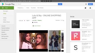 
                            4. Lulu & Sky - ONLINE SHOPPING APP - Apps on Google Play