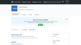 
                            8. Lumen Learning · GitHub