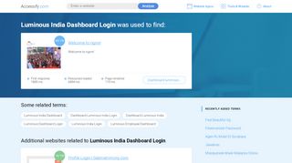 
                            7. Luminous India Dashboard Login at …