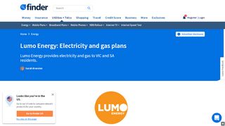 
                            6. Lumo Energy: Electricity and gas provider in VIC and SA | Finder