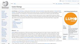 
                            2. Lumo Energy - Wikipedia