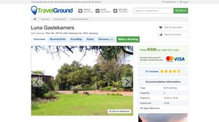 
                            1. Luna Gastekamers - travelground.com