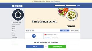 
                            6. LunchNow.com - Reviews | Facebook