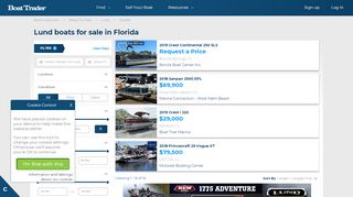 
                            9. Lund boats for sale in Florida - Boat Trader