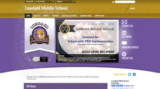 
                            9. Lundahl Middle School / Homepage - District 47