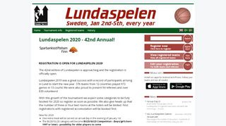
                            3. Lundaspelen 2020 - 42nd Annual! - Lundaspelen Basket