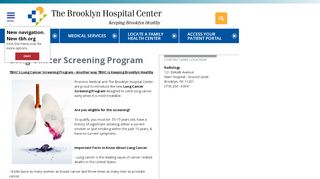 
                            8. Lung Cancer Screening Program | The Brooklyn Hospital Center