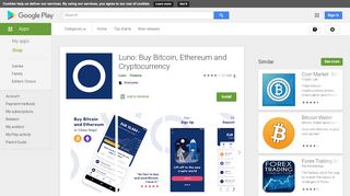 
                            4. Luno: Buy Bitcoin, Ethereum and Cryptocurrency - Apps on ...