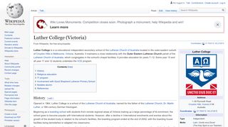 
                            3. Luther College (Victoria) - Wikipedia