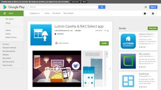 
                            2. Lutron Caséta & RA2 Select app - Apps on Google Play