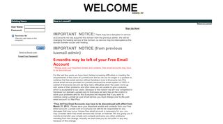 
                            3. Luxmail.com - Free Email powered by Everyone.net