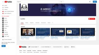 
                            6. LuxSci - YouTube