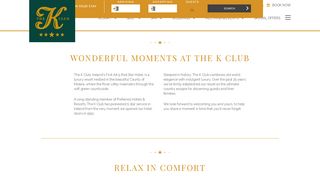 
                            4. Luxury 5 Star Hotel in Ireland - Official Website of The K Club
