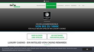 
                            3. Luxury Casino - Casino Rewards Mitgliedscasino