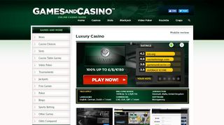 
                            4. Luxury Casino - Games and Casino