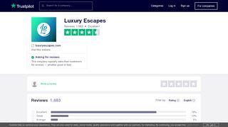 
                            8. Luxury Escapes Reviews - au.trustpilot.com