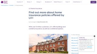 
                            4. LV= Home Insurance & Contact Details | MoneySuperMarket