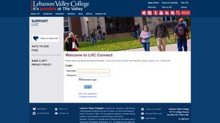 
                            7. LVC Connect - Lebanon Valley College