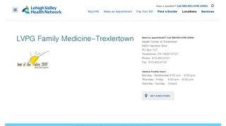 
                            9. LVPG Family Medicine–Trexlertown - Lehigh Valley Health Network ...